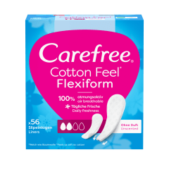 Higieniniai įklotai CAREFREE FREXI, 56 vnt.