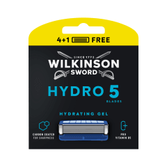 Skustuvo galv. WILKINSON SWORD HYDRO 5, 5 vnt