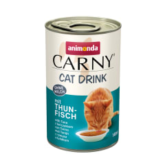 Gėrimas katėms CARNY CAT, su tunu, 140 ml