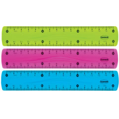 Liniuotė plastikinė CENTRUM, 15 cm