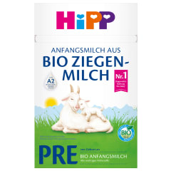 Ekol. pieno miš. HIPP PRE BIO, 0+ mėn., 400 g