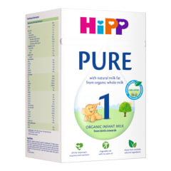 Dirbt. pieno miš. HIPP ORG. 1 0+mėn., 800 g