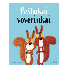 Knyga PEŠTUKAI VOVERIUKAI