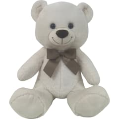 Pliušinis meškiukas, 38 cm, kremin. sp., AW26