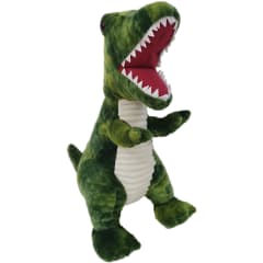 Pliuš. dinozauras T-rex, 45 cm, žalias, AW26