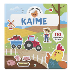 Knyga KAIME. 110 DAUGKARTINIŲ LIPDUKŲ