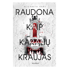 Knyga RAUDONA KAIP KARALIŲ KRAUJAS