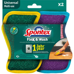 Dvipusės kempinėlės SPONTEX, 2 vnt., AW26
