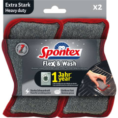Dvipusės kempinėlės SPONTEX, 2 vnt., AW26