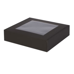 Sulankstoma dėžutė, 330x300x80 mm, juoda