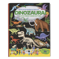 Knyga DINOZAURAI IR KITOS BŪTYBĖS.