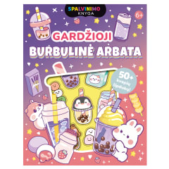 Spalv. knyga GARDŽIOJI BURBULINĖ ARBATA