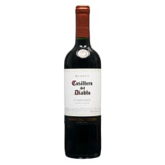 Raud.sausas vynas CASILLERO CARMENERE, 0,75l