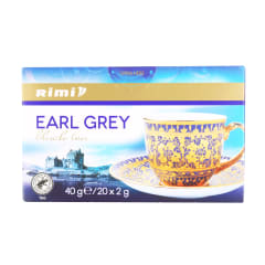 Juodoji arbata RIMI EARL GREY, 20 vnt., 40 g