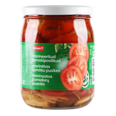 Marin. pomidorų puselės RIMI, 510 g / 310 g