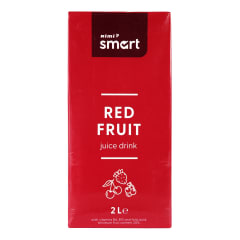 Raudonų vaisių sulčių gėrimas RIMI SMART, 2 l