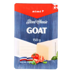 Pjaustytas ožkų pieno sūris RIMI, 55 %, 150 g