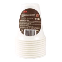 Vienkart. puodeliai RIMI, 250ml, 10 vnt.