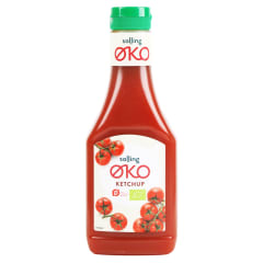Ekol. pomidorų kečupas SALLING EKO, 430 g