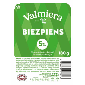Biezpiens Valmiera 5% 180g