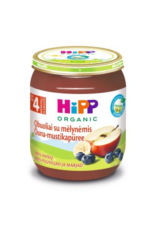 Biezenis Hipp bio mellenes ar āb., 125g