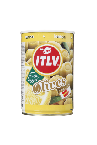 Zaļās olīvas ITLV pildītas ar citronu pastu 314ml
