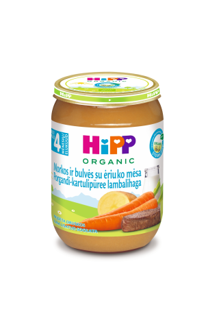 Biez. Hipp bio ar jēru,burk.,kart., 190g