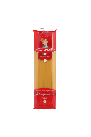 Makaroni Pasta Zara spageti Nr.2 500g