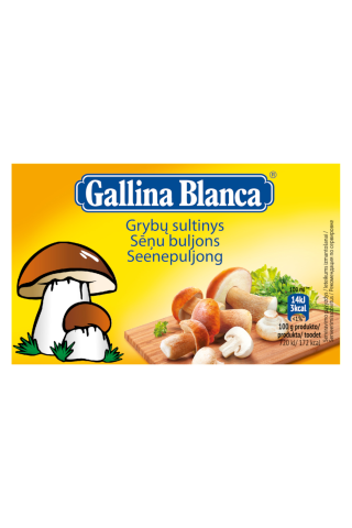 Buljons Galina Blanca sēņu 8x10g