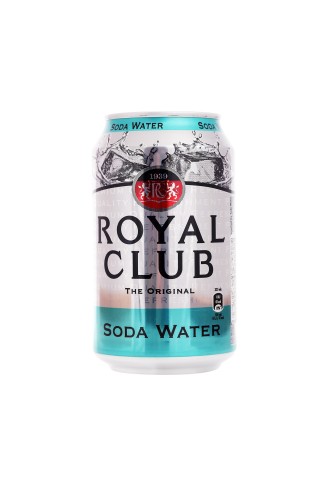 Sodas ūdens Royal Club gāzēts bezalkoholisks dzēriens 0.33l