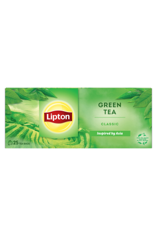 Zaļā tēja Lipton classic 25tm 33g