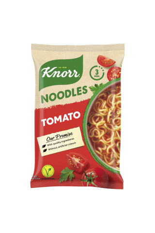 Ātri pagatavojamās nūdeles Knorr ar tomātu garšu 61g