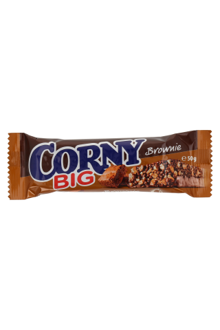Batonėlis CORNY BIG BROWNIE, 50 g