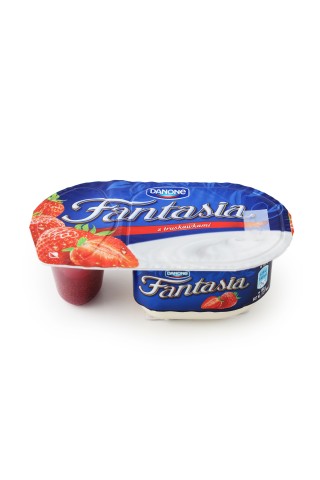 Jogurts Fantasia zemeņu 122g