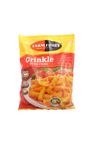 Kartupeļi frī Farmfrites rievoti saldēti 750g