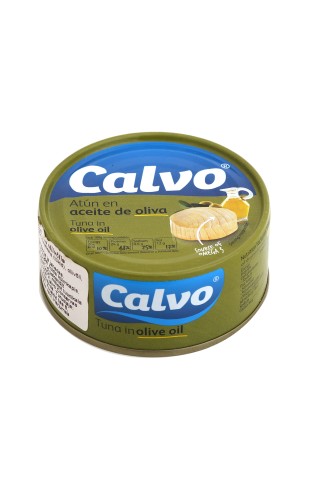 Tuncis olīveļļā calvo 160g/104g