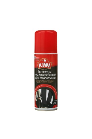 Aerosols zamša, nabuka apavu kopšanai Kiwi melns 200ml