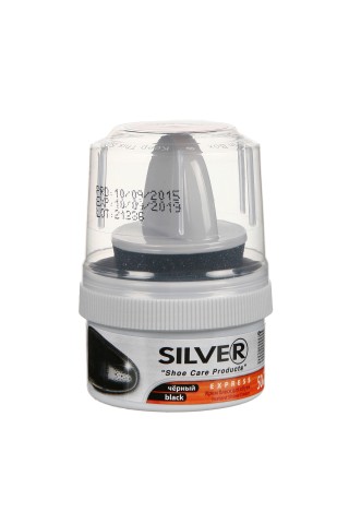 Apavu kopšanas krēms silver ar lanolīnu un vasku melns 50ml