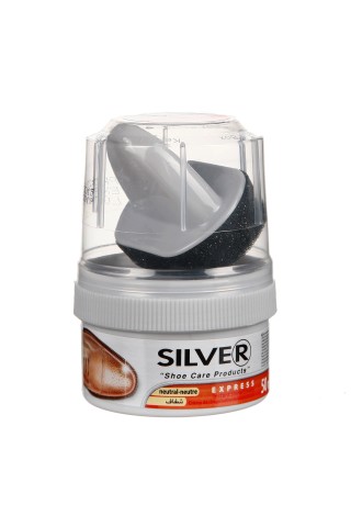 Apavu kopšanas krēms silver ar lanolīnu un vasku bezkrāsains 50ml