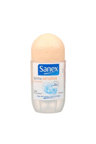 Moteriškas rutulinis dezodorantas SANEX Sensitive, 50 ml