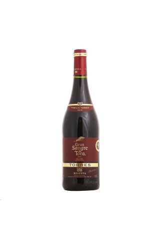 Sarkanvīns Torres Gran Sangre de Toro 14% 0.75l