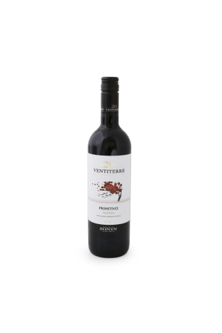 Sarkanvīns Zonin Primitivo Salento 13% 0,75L