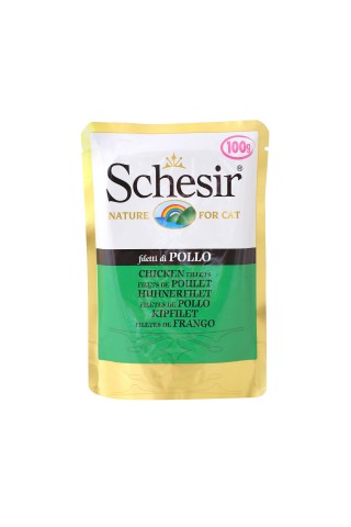Schesir Konservi Kaķiem Ar Vistu, 100G