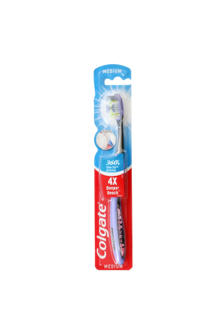 Colgate Zobu Suka 360 Interdental Vidēji Mīksta