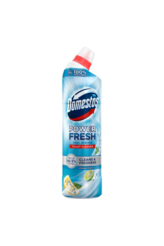 Tīrīšanas līdzeklis Domestos WC total ocean 700ml