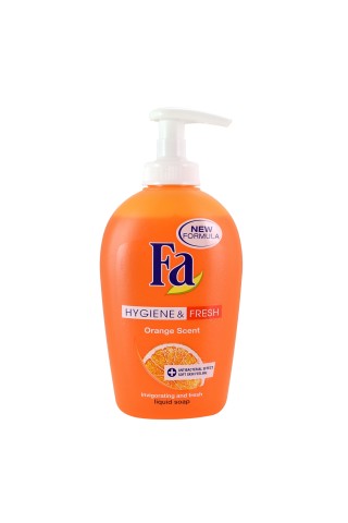 Šķidrās ziepes fa hygiene&fresh orange 250ml