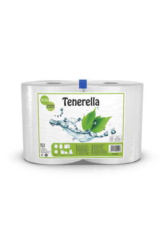 Papīra virtuves dvielis Tenerella jumbo grande 2r.