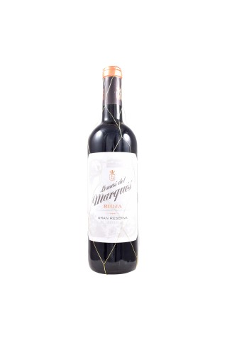 Sauss sarkanvīns ar aizsargāto cilmes vietas nosaukumu Lomas del Marques Rioja Gran Reserva 13% 0.75l