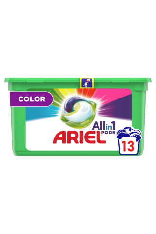 Veļas mazgājamās kapsulas Ariel color 14 gab.