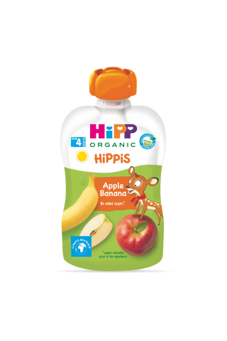 Õunapür.banaaniga Bio Hippis Hipp 100g